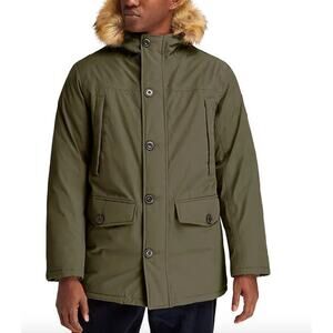 Timberland Women's light insulated 2 in 1 City Parka-Color:Olive Green.Size: XXL